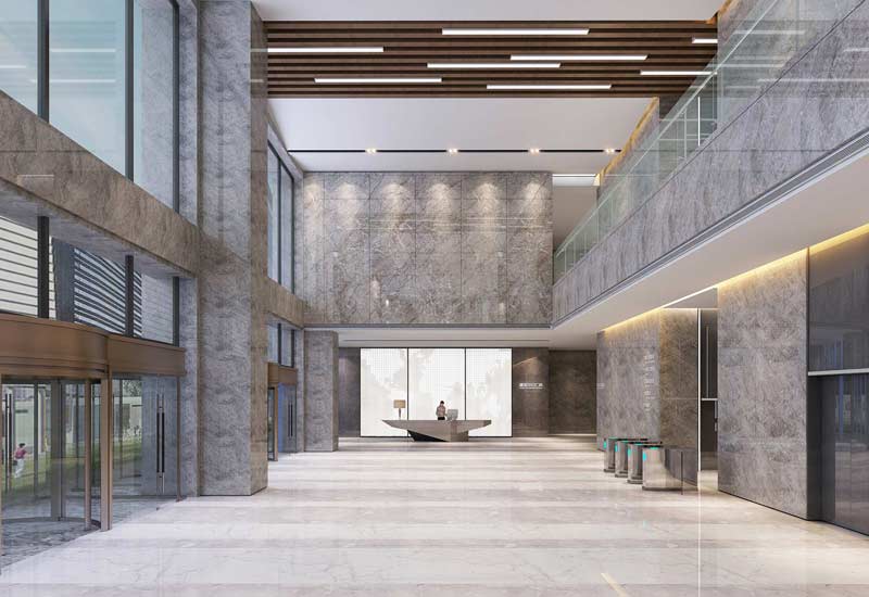 2000平米新鄭辦公樓裝修設(shè)計(jì)效果圖